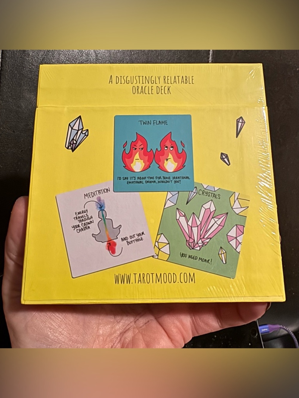 Mood Oracle a 69 card indie oracle deck created by artist Natalie Meraki Sealed - Picture 2 of 2